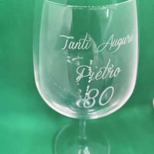 CALICE VINO CON PERSONALIZZAZIONE AL LASER