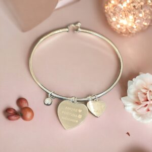 BRACCIALE RIGIDO AMORE FORTUNA SUCCESSO