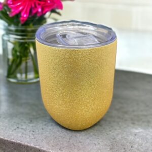 TAZZA GLITTERATA ORO