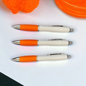 PENNA BIANCO ARANCIO (100 pezzi)