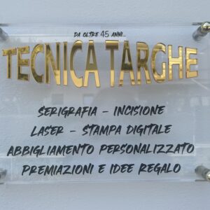 TARGHE IN PLEX. PER ENTRATA UFFICI/AZIENDE PERSONALIZZATE