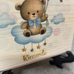 QUADRETTI IN LEGNO PERSONALIZZATO (BAMBINO)