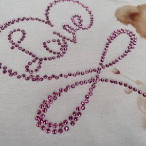 T-SHIRT ORSETTO LOVE CON STRASS