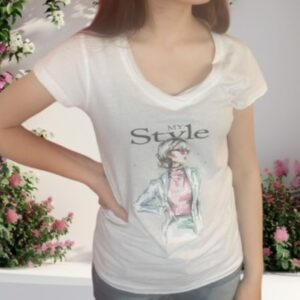 T-SHIRT MY STILE CON STRASS